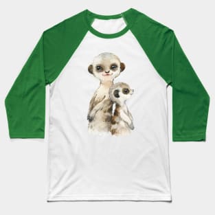 Cutest Meerkat Designs! Baseball T-Shirt